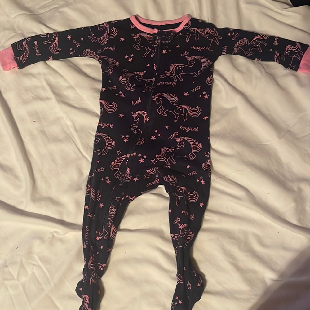 Adorable footie pajama